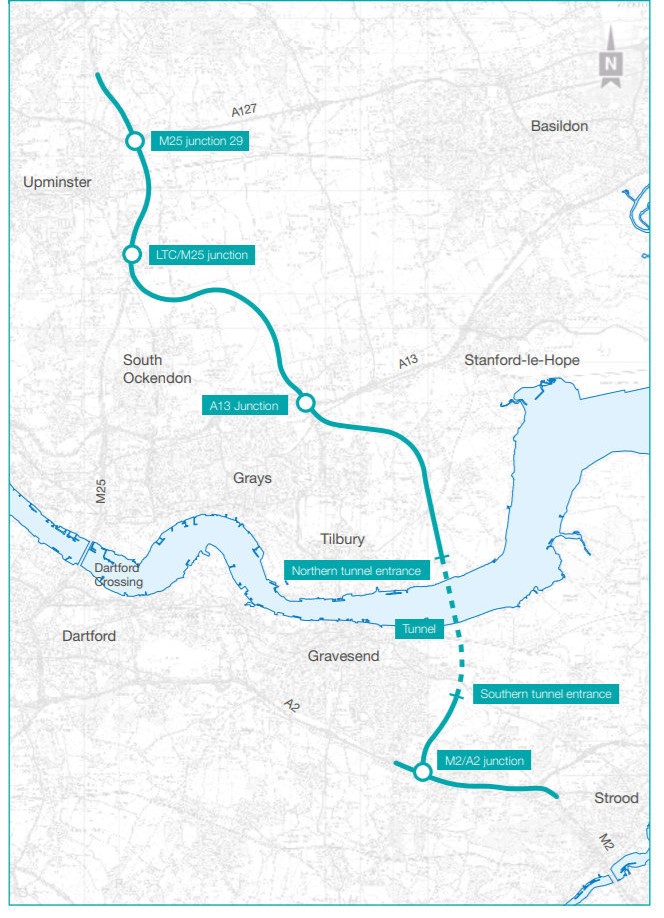 Lower Thames Crossing Will Start In 2026 Upminster Cranham Lower Thames Crossing Will Start In 2026 Upminster Cranham
